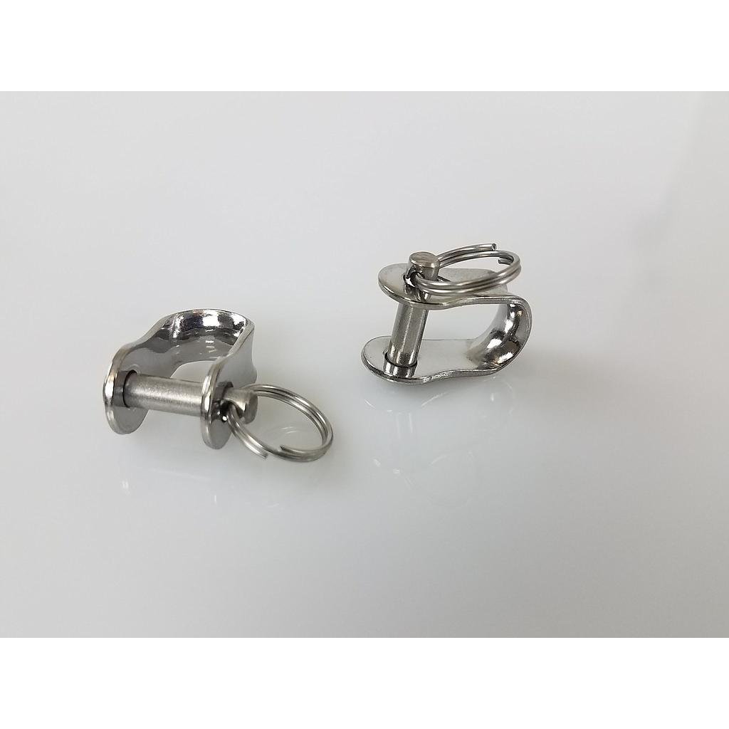 Shackles (2) For Steering Yokes