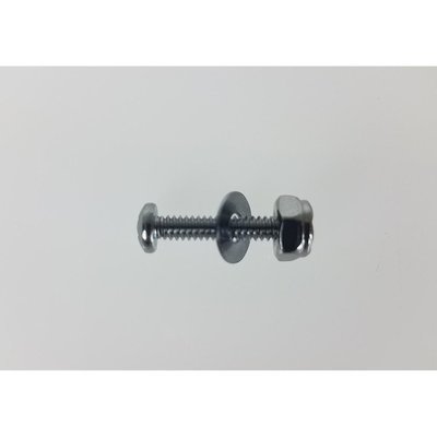 Nut, Bolt, Washer - To attach Steering Pulley Mounting Bracket [Set of 2]