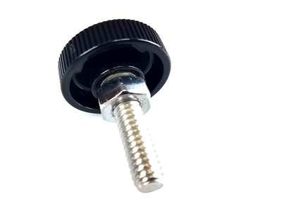 Quick Release Black Thumb Screw 1"