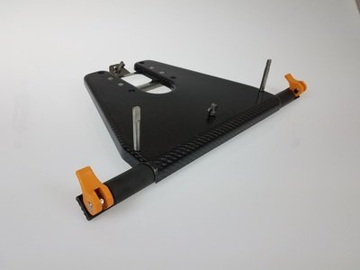 Footstretcher, Complete, Carbon