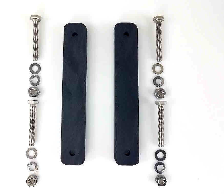 Wing Rigger Riser Kit with hardware