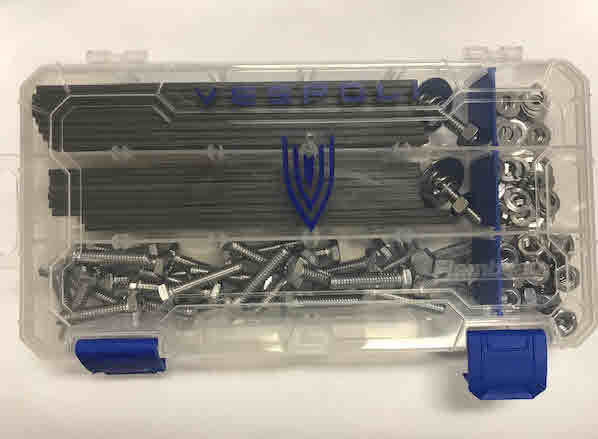 Mounting Hardware Kit, Wing Rigger Boats