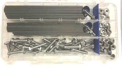 Mounting Hardware Kit, Wing Rigger Boats