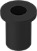 Rubber coated brass rivet nuts