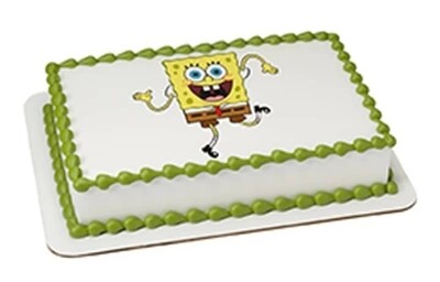 Gâteau Sponge Bob 