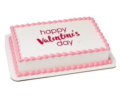 Valentine's day Cake