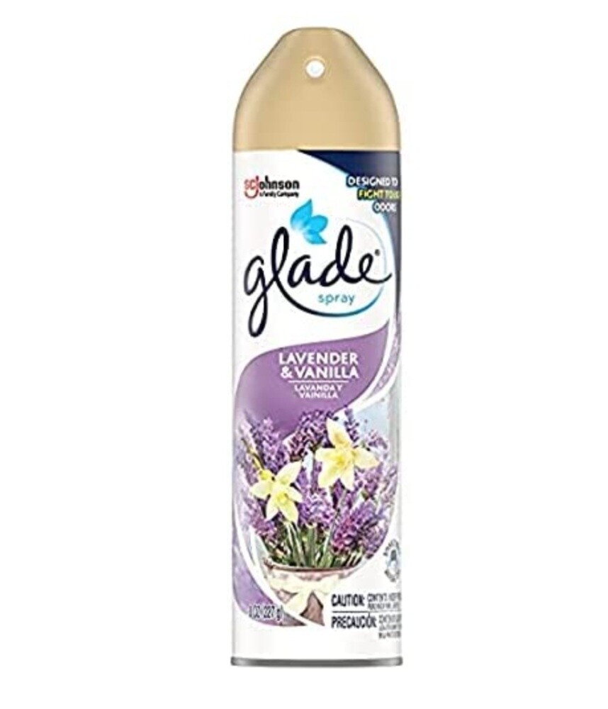 Glade spray lavender & Vanille