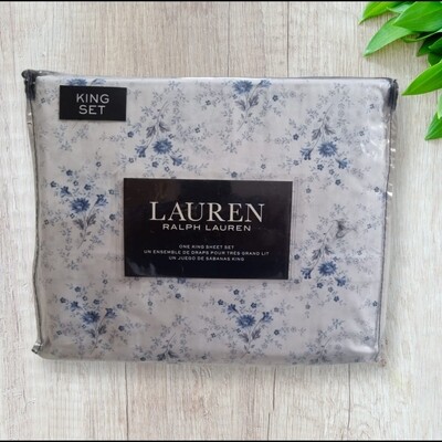 Drap Ralph Lauren jeu de 4 pièces 78"×80" Drap Ralph Lauren jeu de 4 pièces 78"×80"