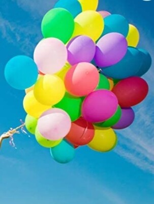 Ballons Prextex 12 pouces – 10 couleurs assorties (Lot de 12)
