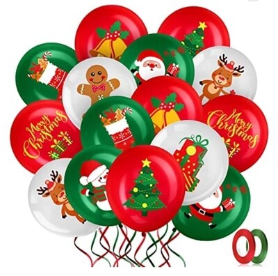 Ballon de noël pour Décoration 3 unités à 12'' Ballon de noël pour Décoration 3 unités à 12''