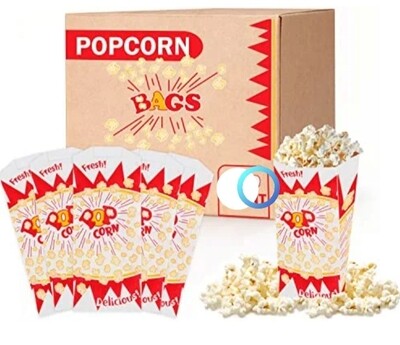 Sac à popcorn – Lot de 1 douzaine