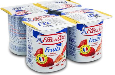 Yaourt Yogurt Elle &amp; Vire Paquet De 4