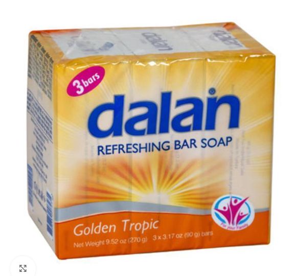 ​Savon Dalan Golden Tropic – Pack de 3 (3,2 oz chacun)