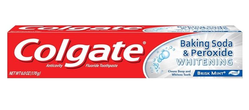 Colgate Toothpaste Baking Soda &amp; Peroxide – 170 g