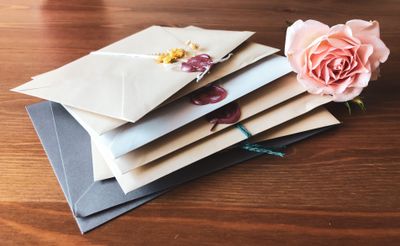 Carte de vœux élégante