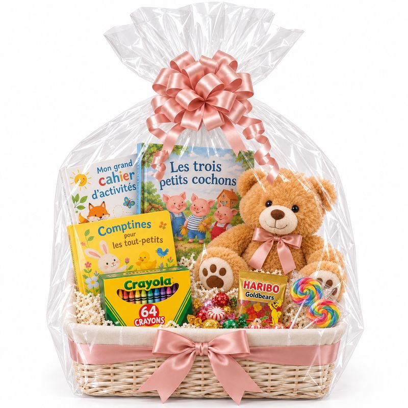 Panier cadeau Petits Trésors