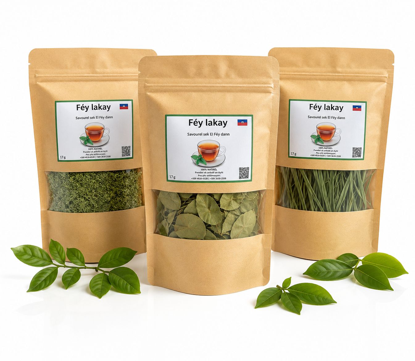 Fèy Lakay – Infusions Traditionnelles Haïtiennes
