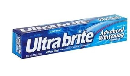 UltraBrite de dentifrice blanchissant avancé Ultra Brite Clean Mint 170 g