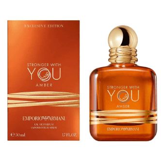 Stronger With You Amber by Emporio Armani | 50ml– Saint-Valentin Homme