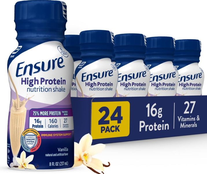 nsure Original – Boisson Nutritionnelle Vanille (24 Pack)