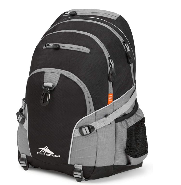 Sac à dos High Sierra Loop – Noir et anthracite
