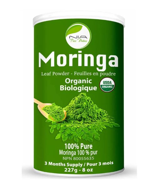 Poudre de Feuilles de Moringa Bio