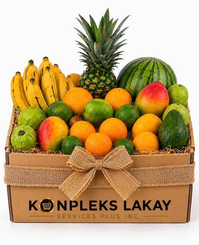Panier de fruits frais