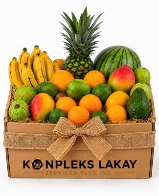 Panier de fruits frais