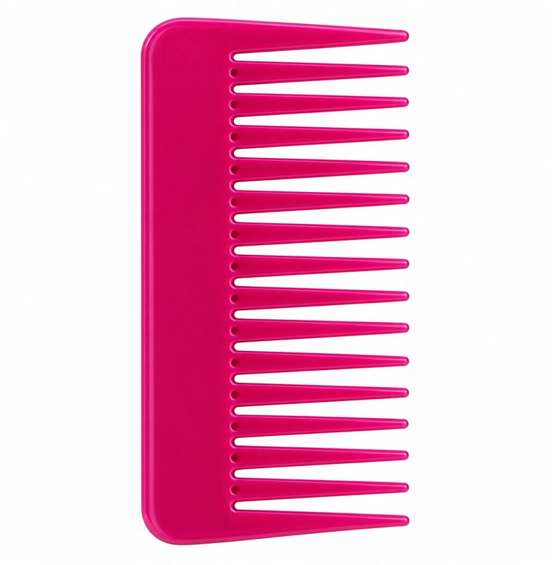 Peigne démêlant à dents larges – Rose