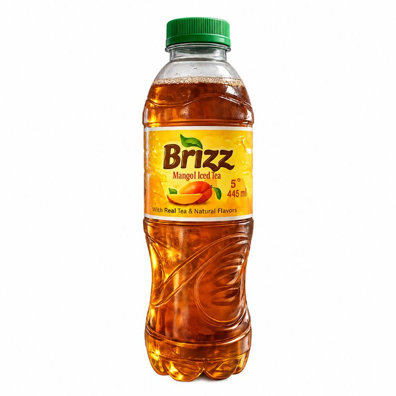 Brizz Mango Iced Tea – Pack de 12 – 15 oz