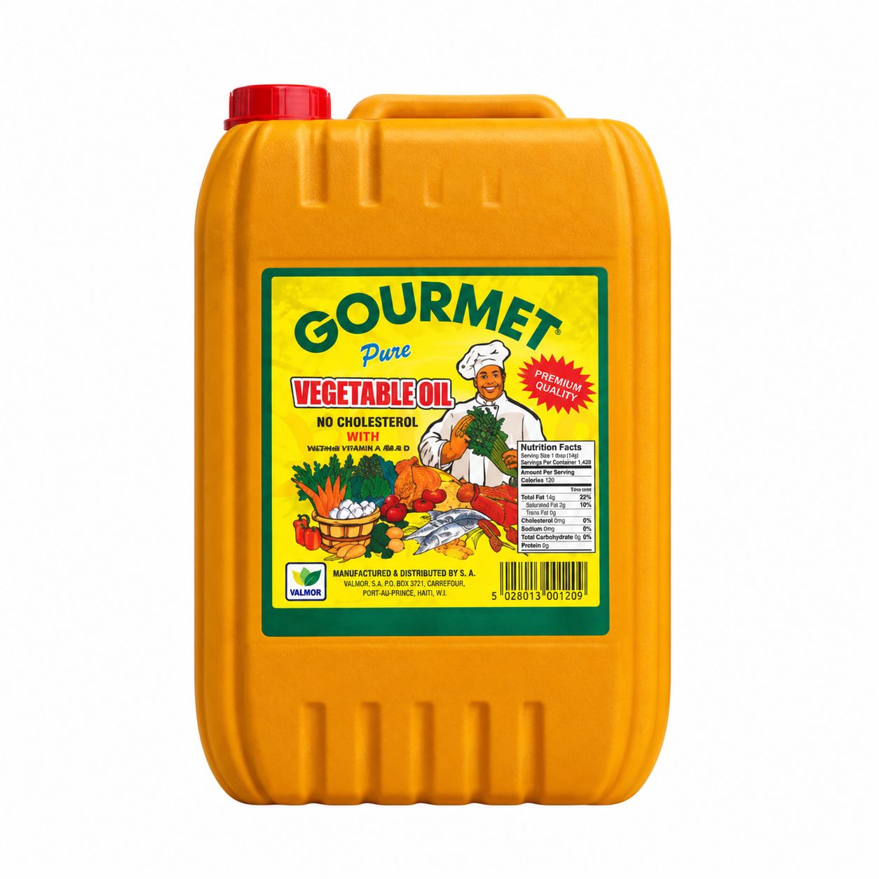 Huile végétale Gourmet – Bidon de 20 L