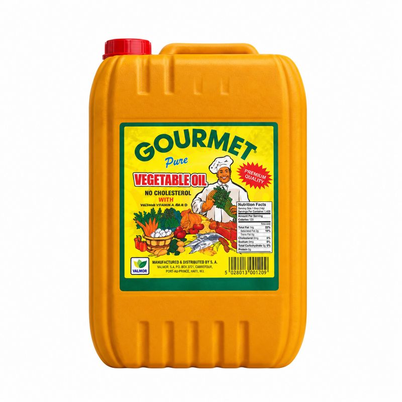 Huile végétale Gourmet – Bidon de 20 L