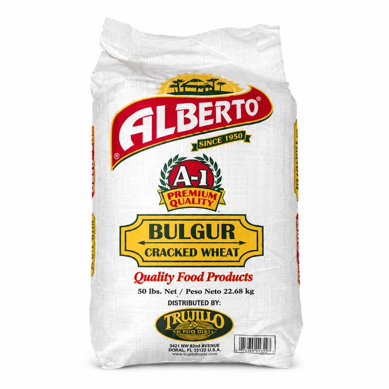 Blé concassé Alberto – Sac de 55 lb