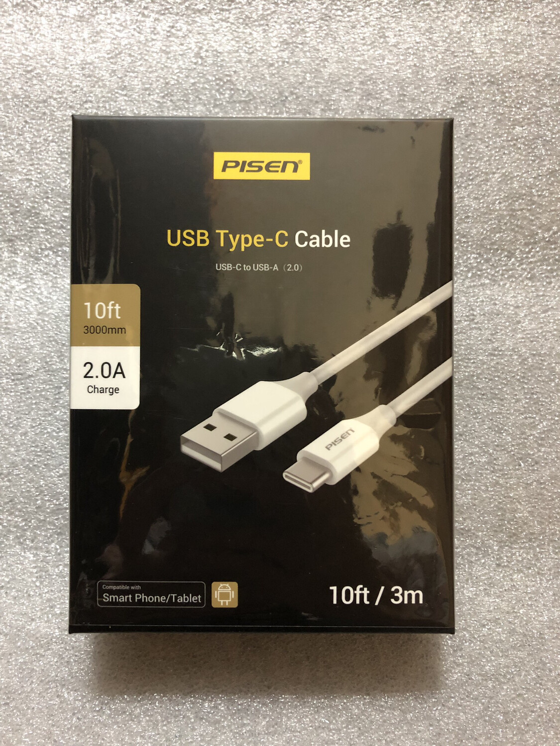 Pisen USB Type -C Cable 3000mm