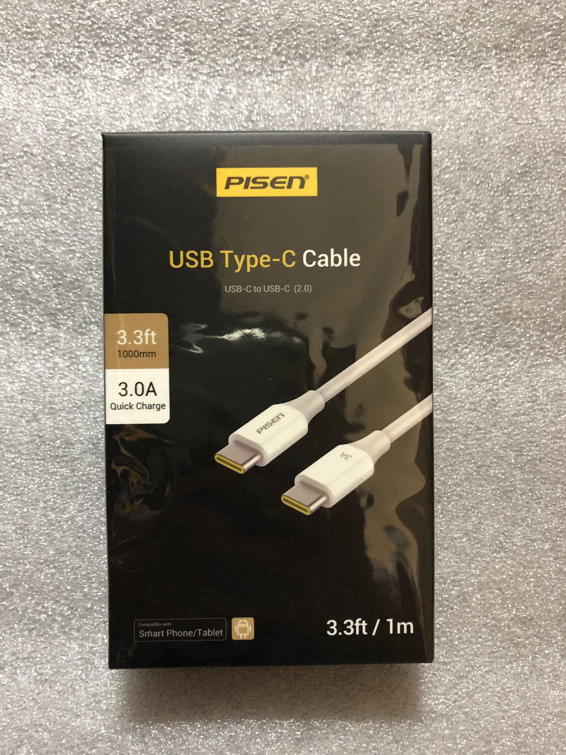 Pisen Type-C To USB C Cable