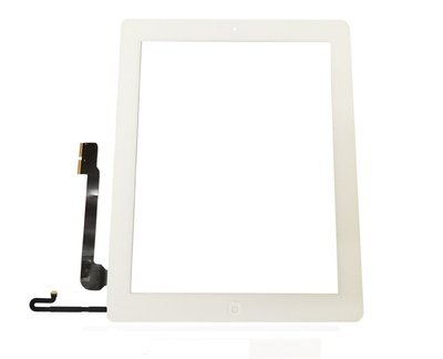 iPad 4 Glass & Touch Digitizer Replacement - White - Original Quality