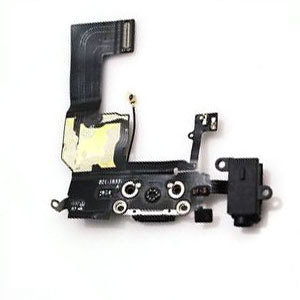 iPhone 5C Charging Port Flex Replacement - Black