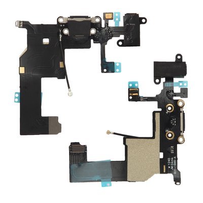 iPhone 5 Charging Port Flex Replacement - Black