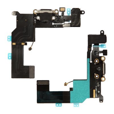 iPhone 5S Charging Port Flex Replacement - Black
