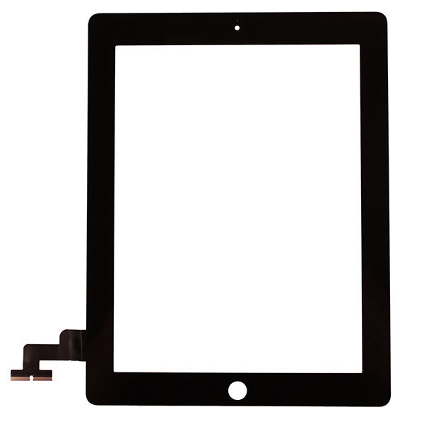iPad 2 Glass & Touch Digitizer Replacement - Black - Original Quality