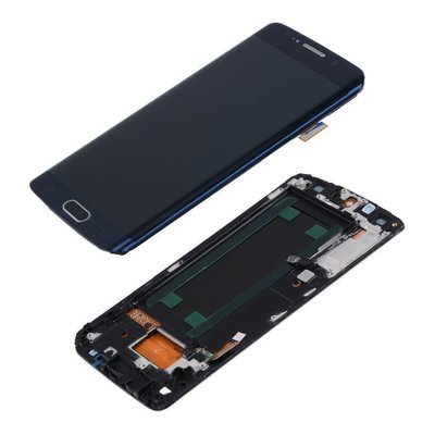 Samsung Galaxy S6 Edge Screen Replacement - Black/Blue