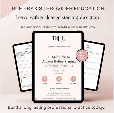 10 Questions to Answer Before Starting a Cranial Prosthesis Practice | Practice Readiness Workbook