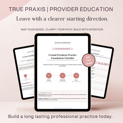     The Cranial Prosthesis Practice Foundations Checklist