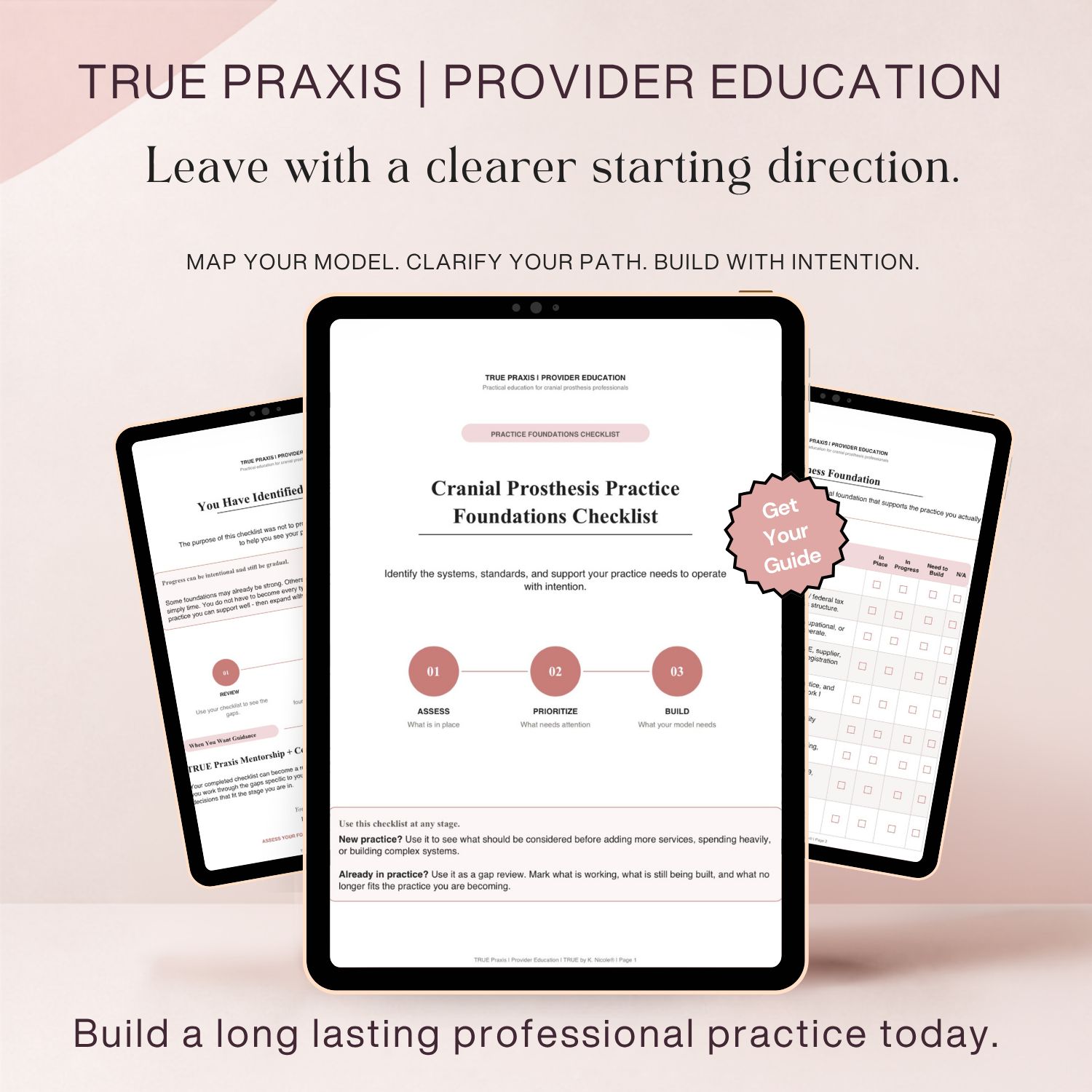     The Cranial Prosthesis Practice Foundations Checklist