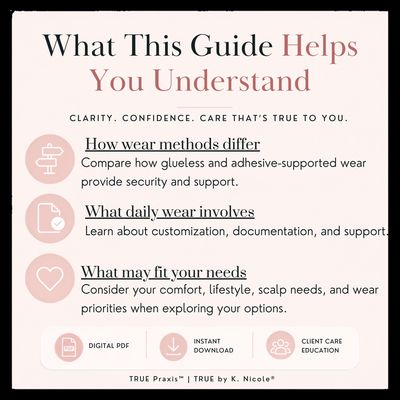 Glueless vs. Adhesive-Supported Wear | Educational Resource