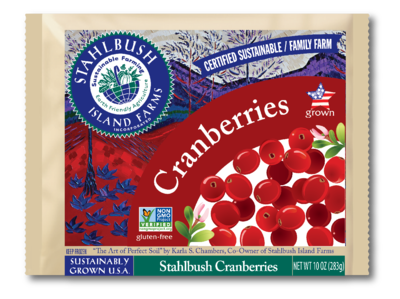 Stahlbush Organic Frozen Cranberries - 284g