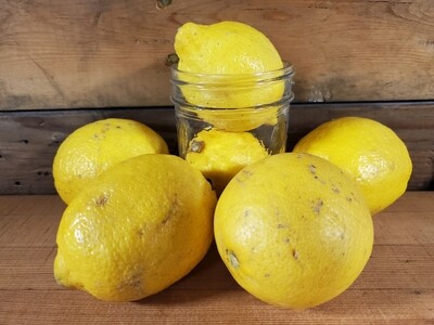 Fresh squeezed lemon juice 250ml - includes $1.50jar deposit