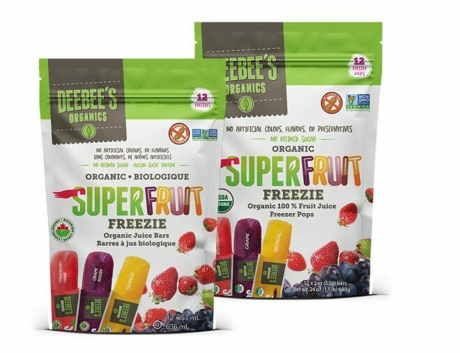 DeeBees Super Fruit Freezies 12*53ml