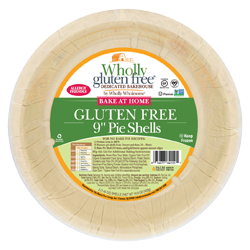 Wholly Wholesome Gluten Free Pie Crusts/Shells (2) 9&quot; 422g