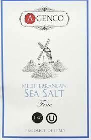 A.Genco Sea Salt Fine 1kg